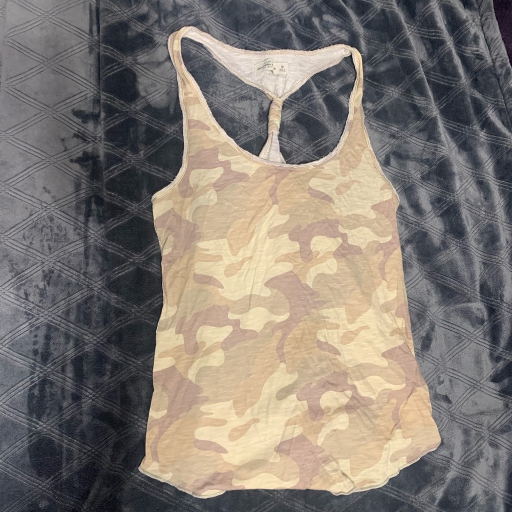 Abercrombie camo tank top